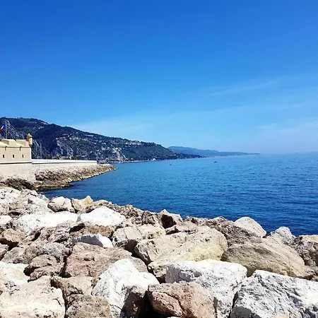 Le Coq Bleu D'azur- Piscine - Parking - Ac -wifi Daire Menton