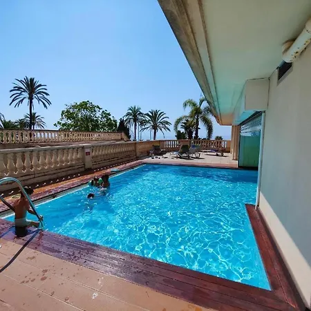 דירה Le Coq Bleu D'azur- Piscine - Parking - Ac -wifi מנטון