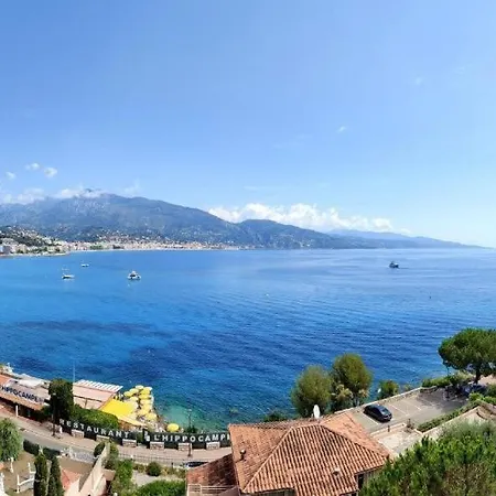 Apartment Le Coq Bleu D'azur- Piscine - Parking - Ac -wifi Menton